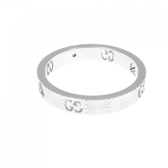 GUCCI White Gold Diamond Ring - Picture 3 of 5